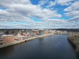 Merrimack River in Haverhill
