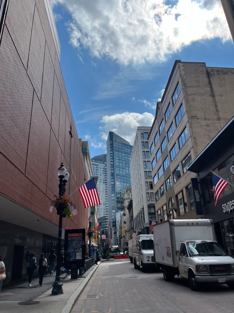 Angle of Ritz-Carlton Residences in Downtown Boston